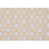 PK Lifestyles Nesting Printed Cotton Drapery Fabric in Gold 