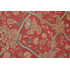 Thibaut Denmark F96032 Printed Cotton Blend Drapery Fabric in Red and Cream 