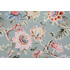 Hamilton Melrose Printed Cotton Drapery Fabric in Duckegg 