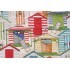 Richloom Beach Hut Printed Poly Outdoor Fabric in Cabana 
