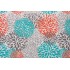 Premier Prints Blooms Outdoor Fabric in Pacific